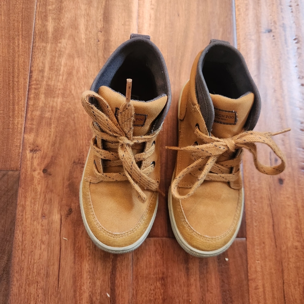 Kids Tan Sneakers